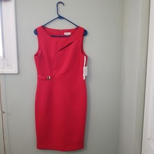 Red Calvin Klein Dress